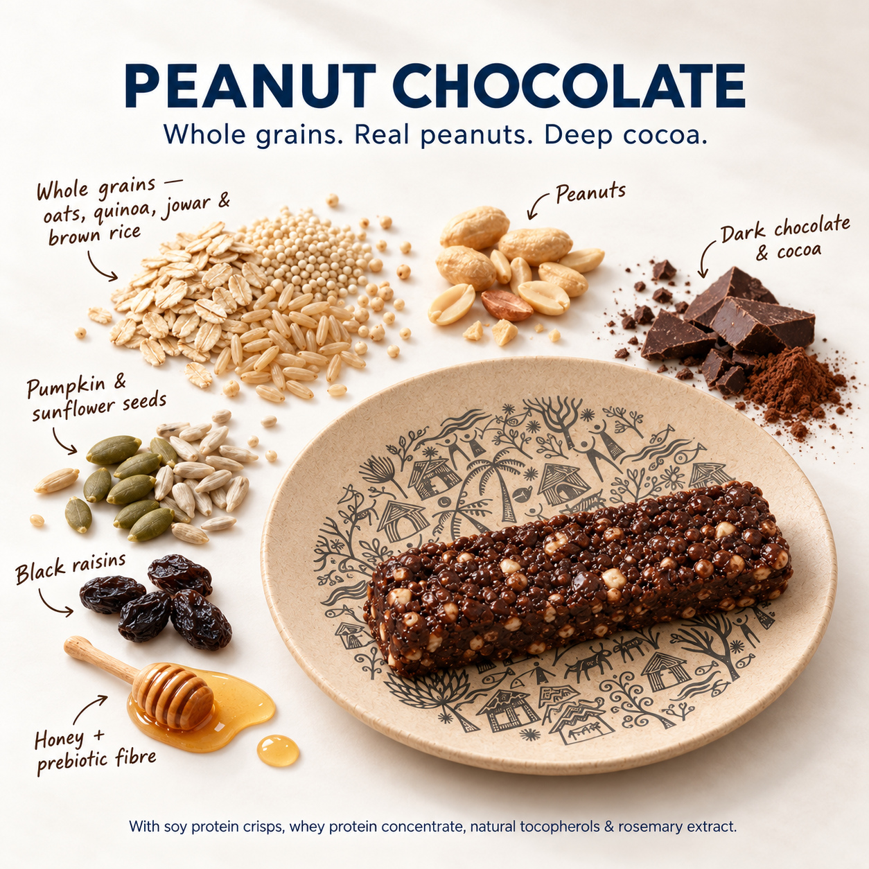 Peanut Chocolate Botanical Snack - Image 2