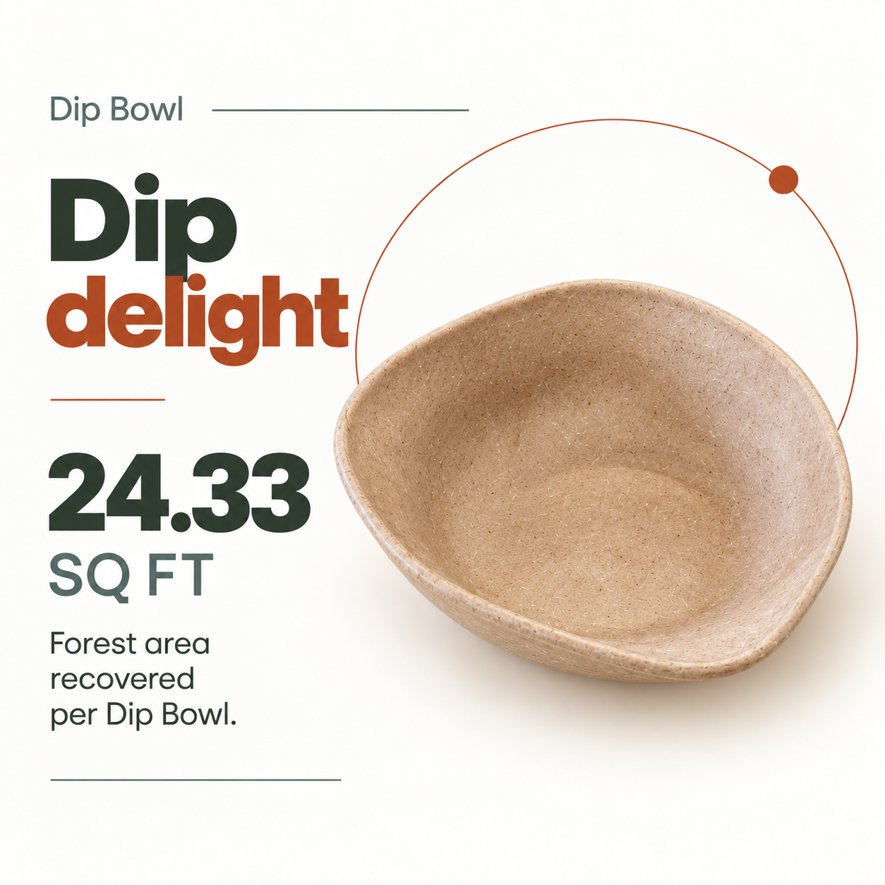 Pine Needle Dip Bowl - Image 2
